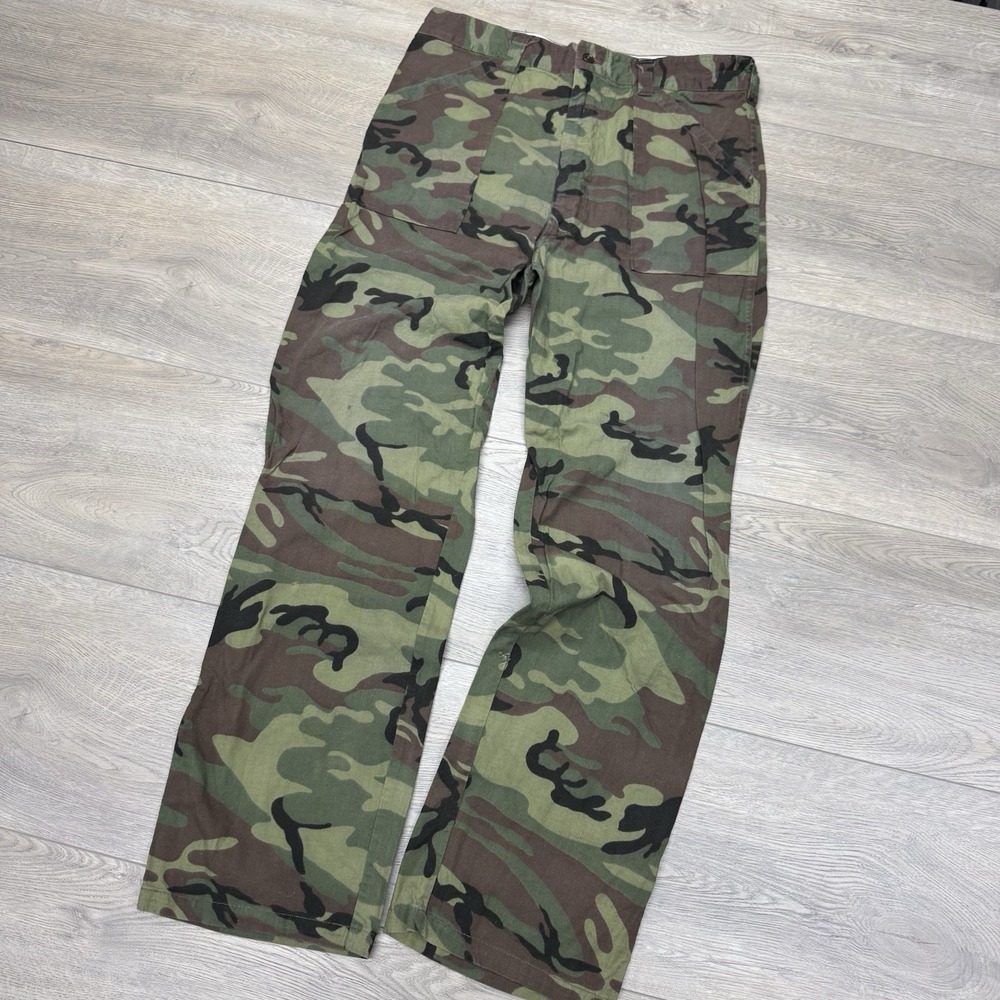 VTG M81 Woodland Camo Pants ~32x30 True VTG